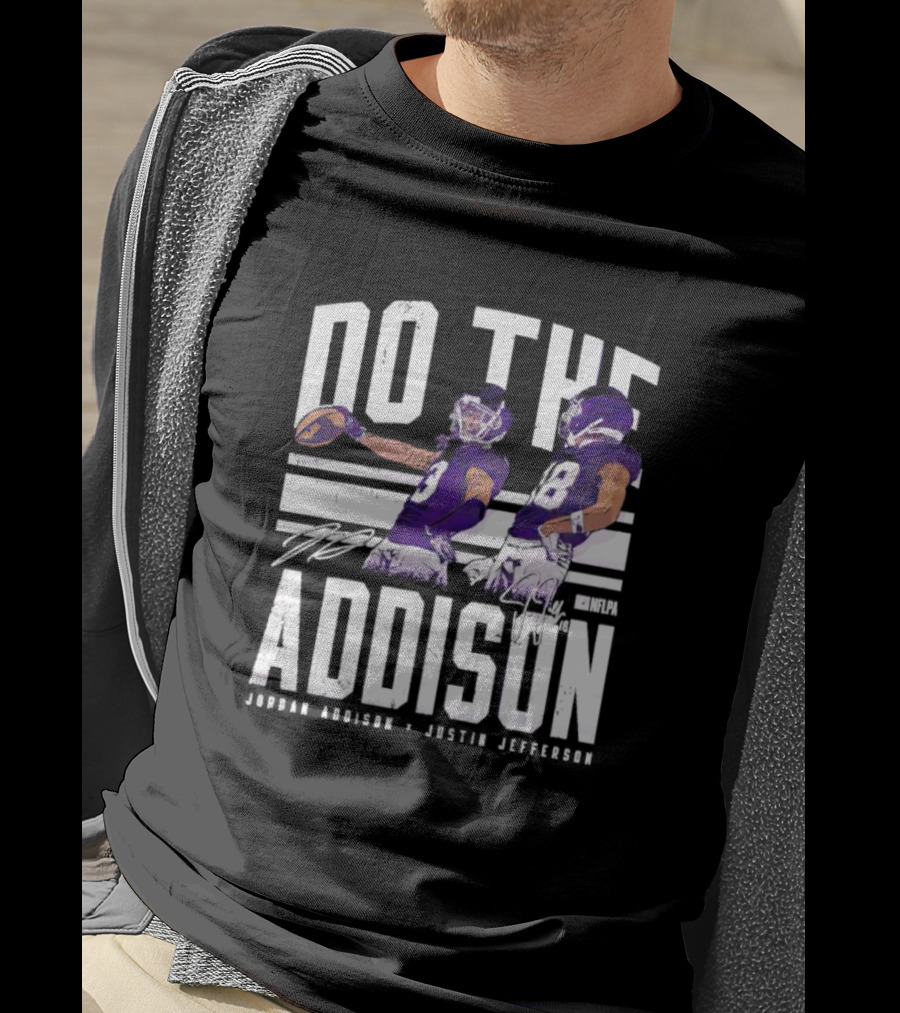 Jordan Addison X Justin Jefferson Do The Addison NFLPA T-Shirt