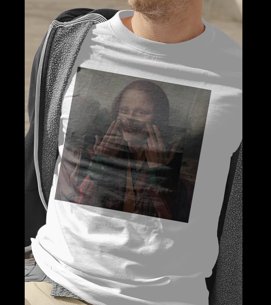 Mona Lisa Joker Crossover Fusion T-Shirt