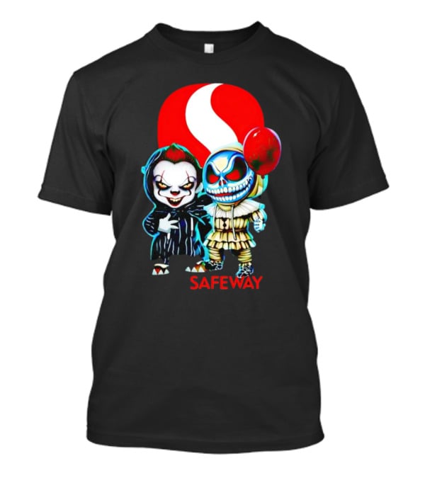 Pennywise Jack Skellington Safeway Halloween Combo T-Shirt