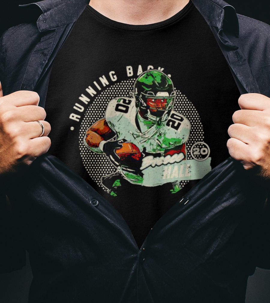 Breece Hall Running Back Number 20 Football T-Shirt