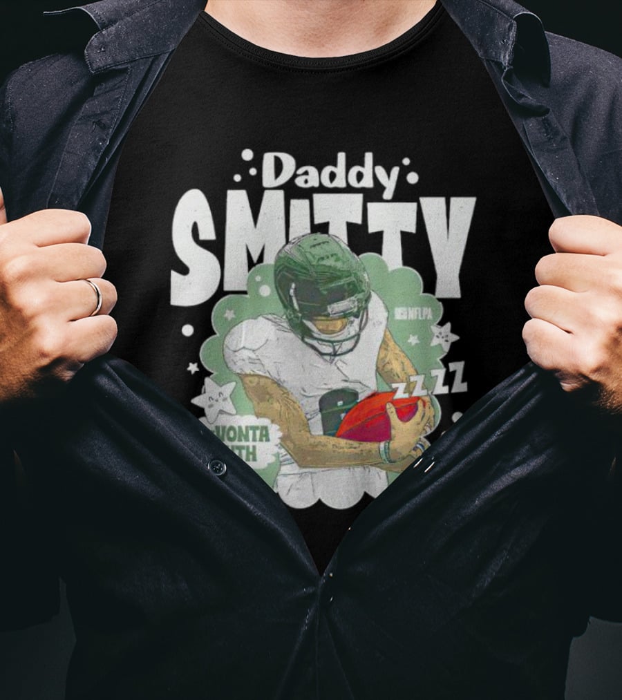 Daddy Smitty Devonta Smith NFLPA Zzzzz Football Star T-Shirt