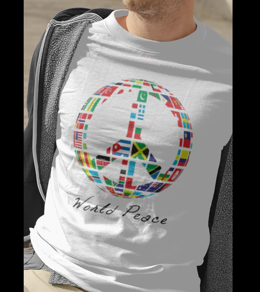 World Peace International Flags Peace T-Shirt
