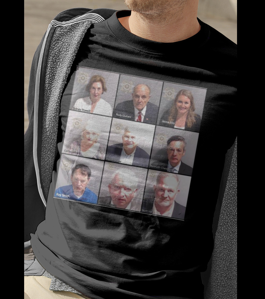 Sidney Powell Rudy Giuliani Jenna Ellis Mugshots T-Shirt