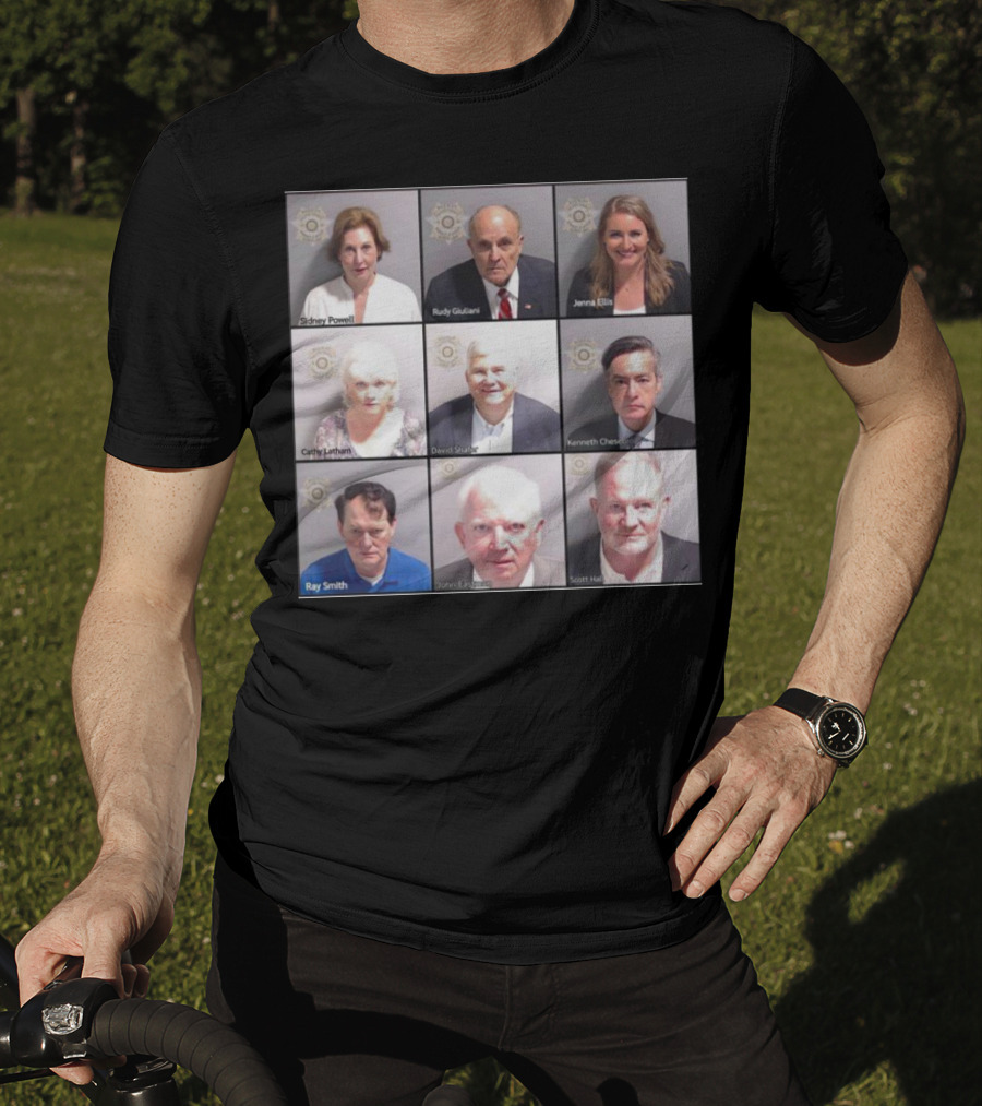 Sidney Powell Rudy Giuliani Jenna Ellis Mugshots T-Shirt