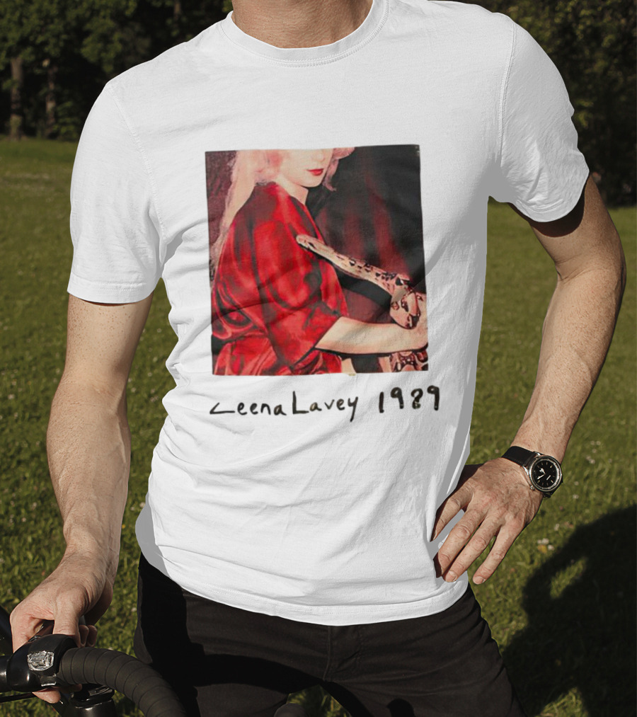 Zeena Lavey 1989 Red Robe Snake T-Shirt