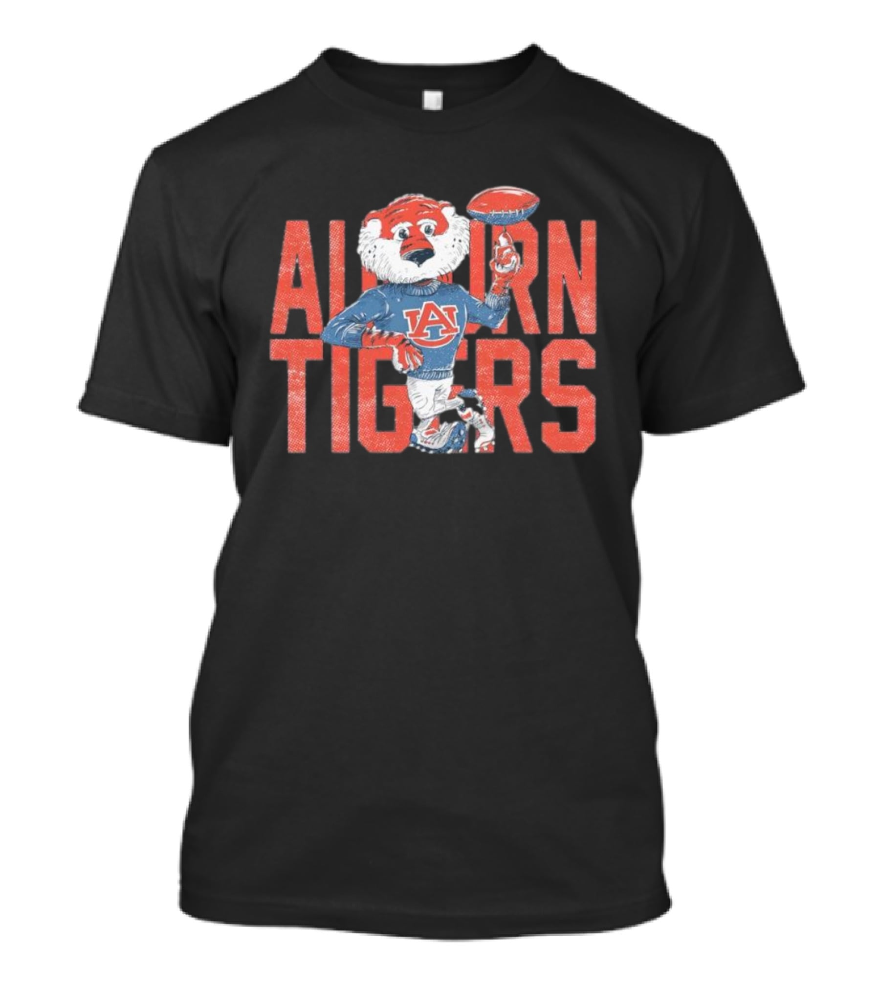 Auburn Tigers Aubie Football Mascot T-Shirt