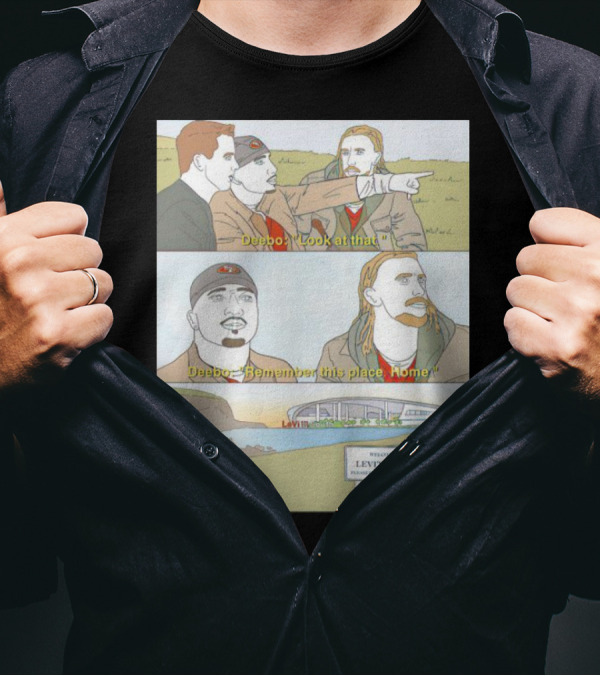 Deebo Look At That Levi's South Remember This Place Home T-Shirt