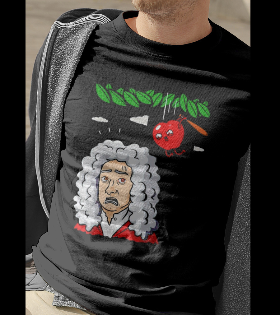 Extreme Gravity Apple Falling On Newton T-Shirt
