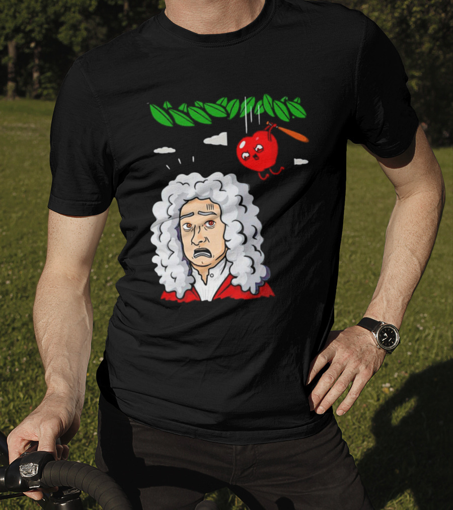 Extreme Gravity Apple Falling On Newton T-Shirt