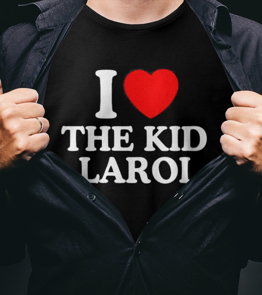 I Love The Kid Laroi Heart T-Shirt