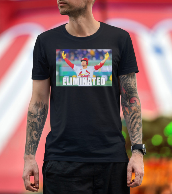Premium T-Shirt: Willson Contreras St Louis Cardinals Eliminated T-Shirt Willson Contreras St Louis Cardinals Eliminated T-Shirt