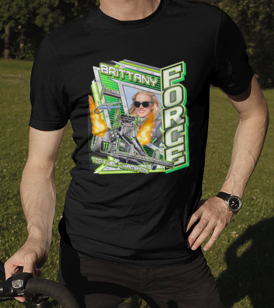 Brittany Force Top Fuel Champion Signature Racing T-Shirt