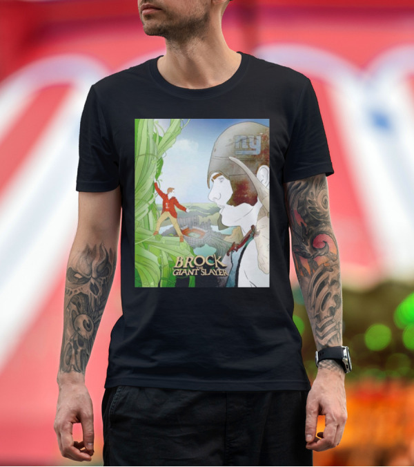 Premium T-Shirt: Brock the Giant Slayer New York Football Stadium Adventure T-Shirt Brock the Giant Slayer New York Football Stadium Adventure T-Shirt