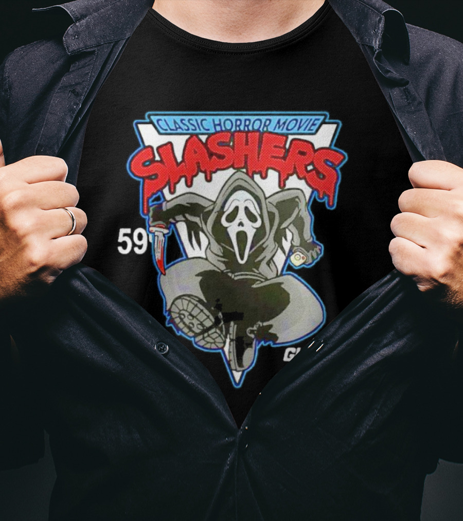 Classic Horror Movie Slashers Ghostface 59 T-Shirt