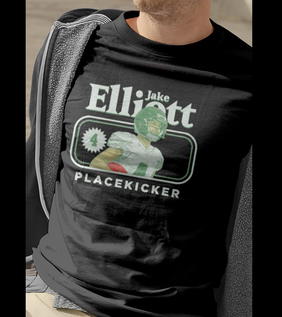 Jake Elliott 4 Philadelphia Placekicker T-Shirt