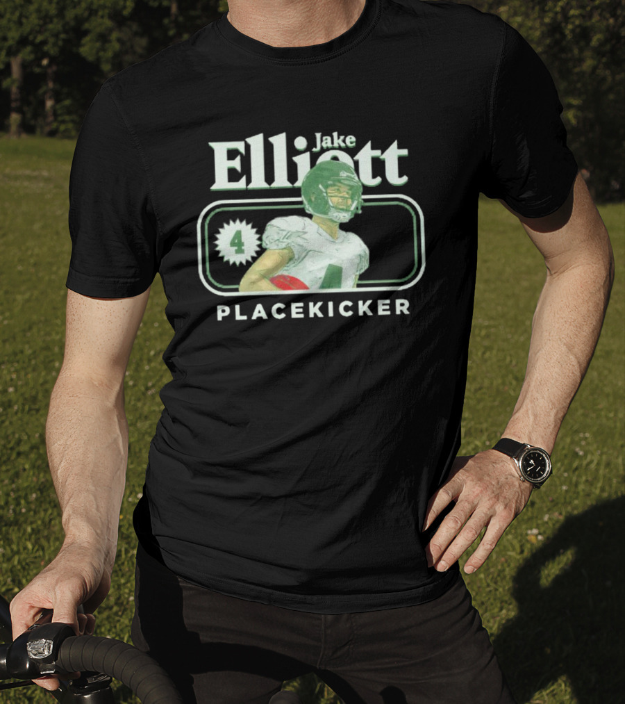 Jake Elliott 4 Philadelphia Placekicker T-Shirt