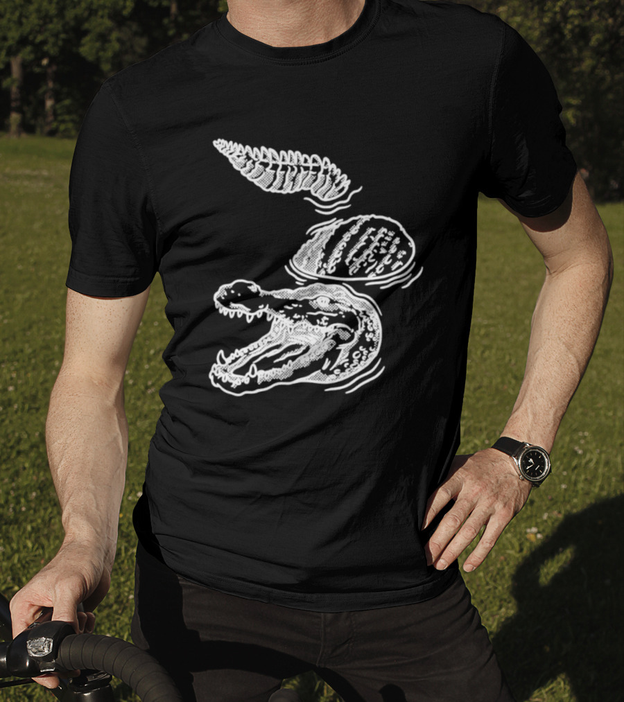 Let's Trip Alligator Spiral Tail T-Shirt