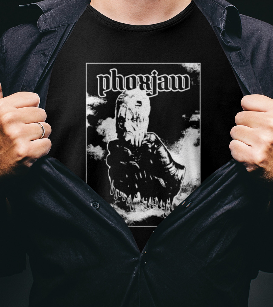 Phoxjaw Dripping Ice Cream Skull T-Shirt