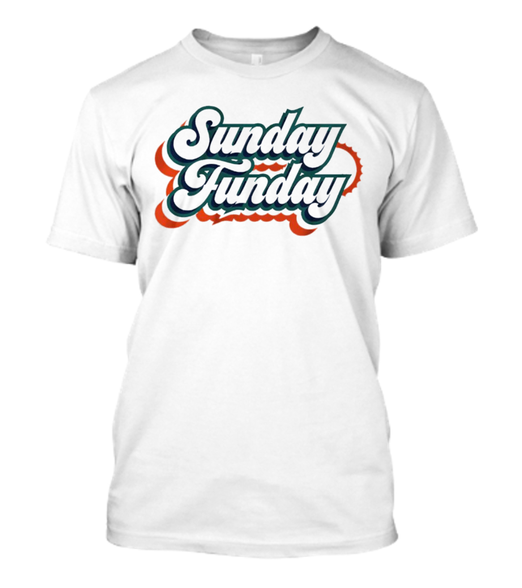 Sunday Funday Miami Dolphins Football T-Shirt