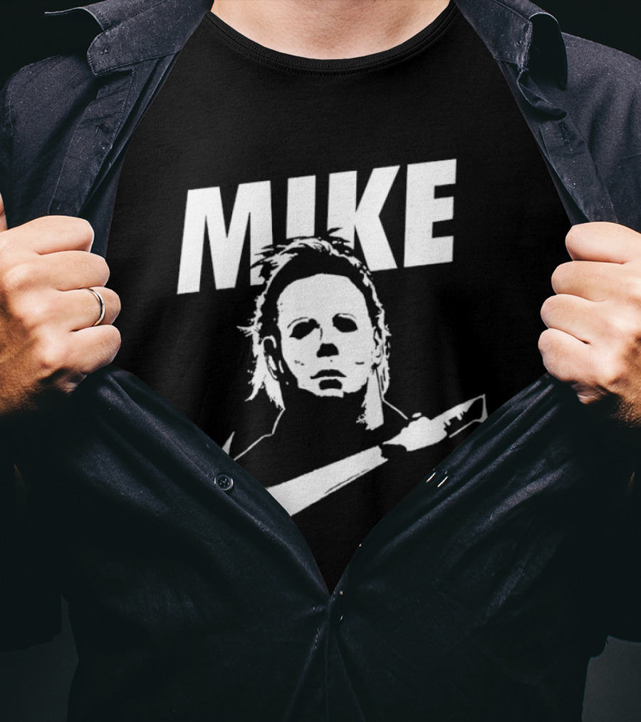Mike Michael Myers Halloween Knife Swoosh T-Shirt