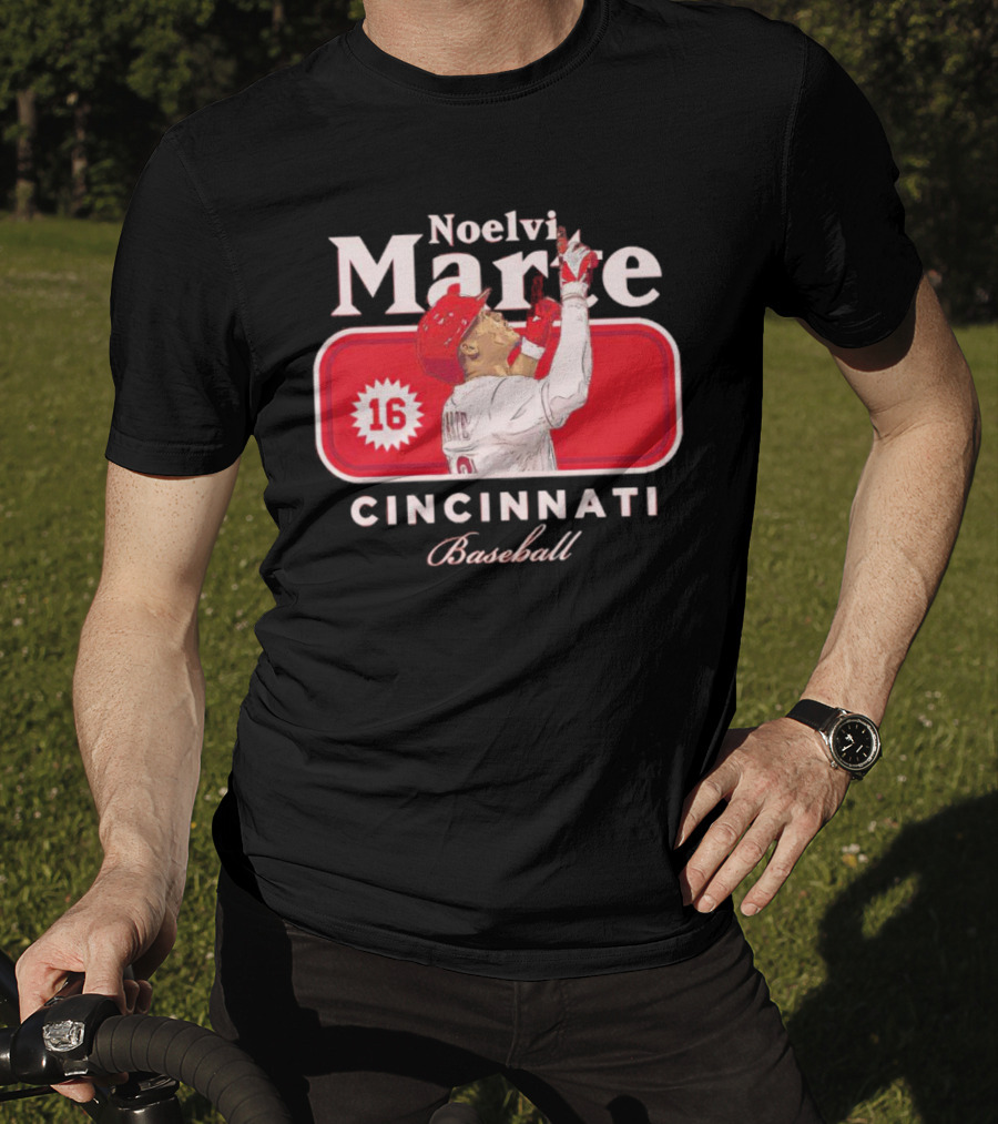 Noelvi Marte Cincinnati Baseball 16 T-Shirt