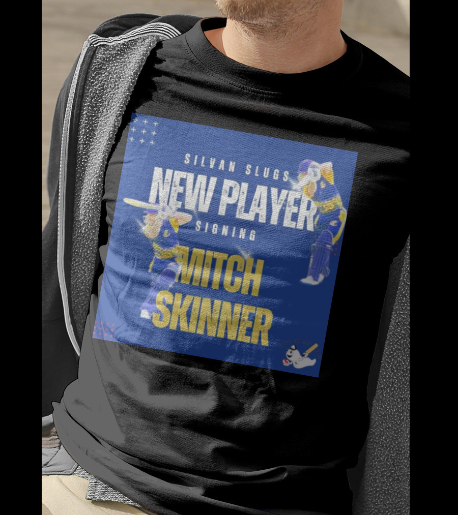 Silvan Slugs New Player Signing Mitch Skinner T-Shirt