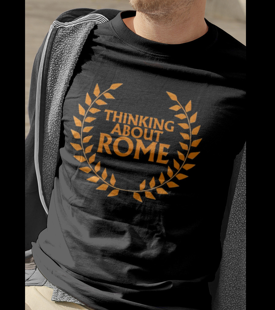 Thinking About Rome Laurel Wreath T-Shirt