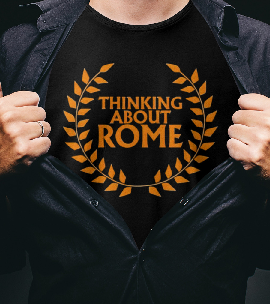 Thinking About Rome Laurel Wreath T-Shirt