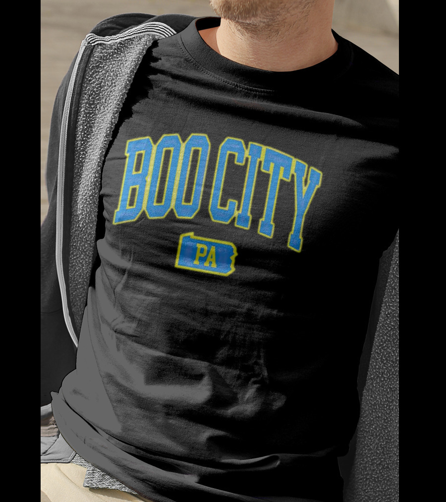 BOO CITY PA Philadelphia-Inspired Ghost T-Shirt