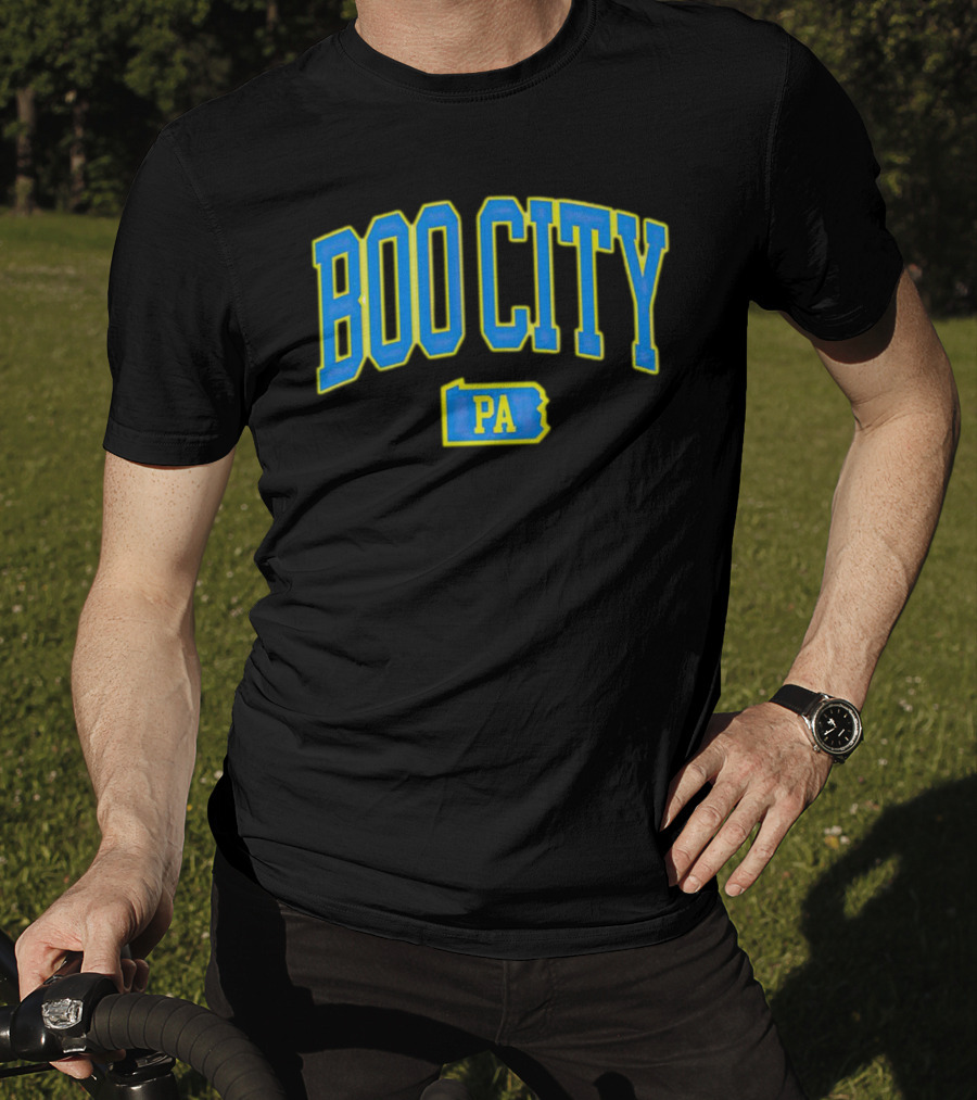 BOO CITY PA Philadelphia-Inspired Ghost T-Shirt