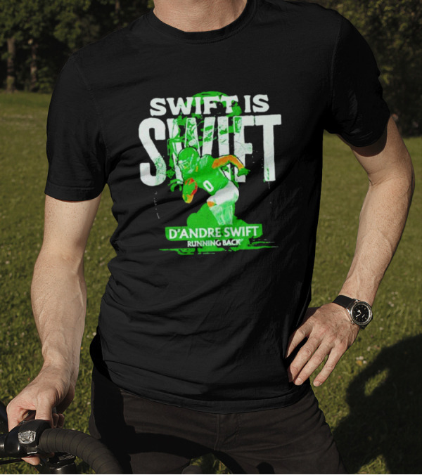 D'Andre Swift Is Swift Running Back T-Shirt