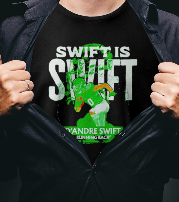 D'Andre Swift Is Swift Running Back T-Shirt