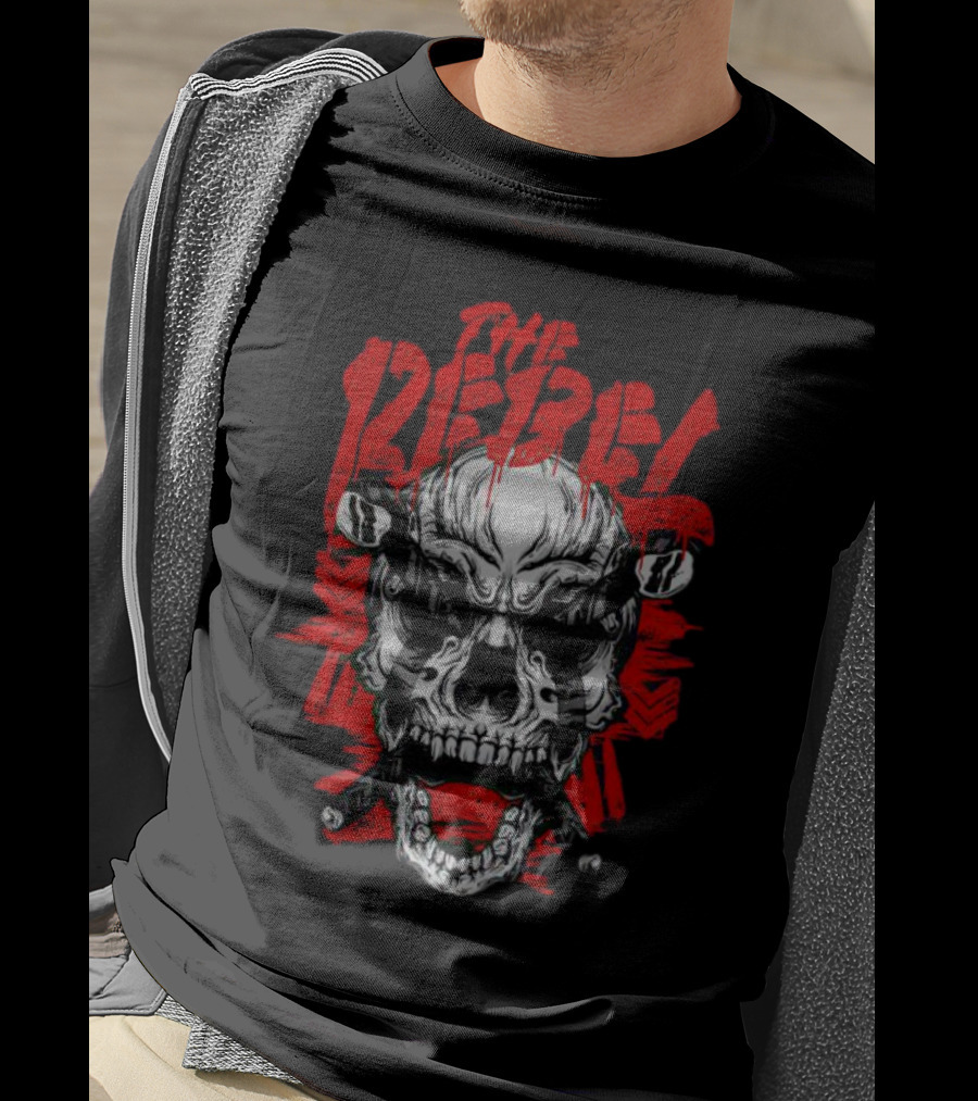 David Finlay The Rebel Skull T-Shirt
