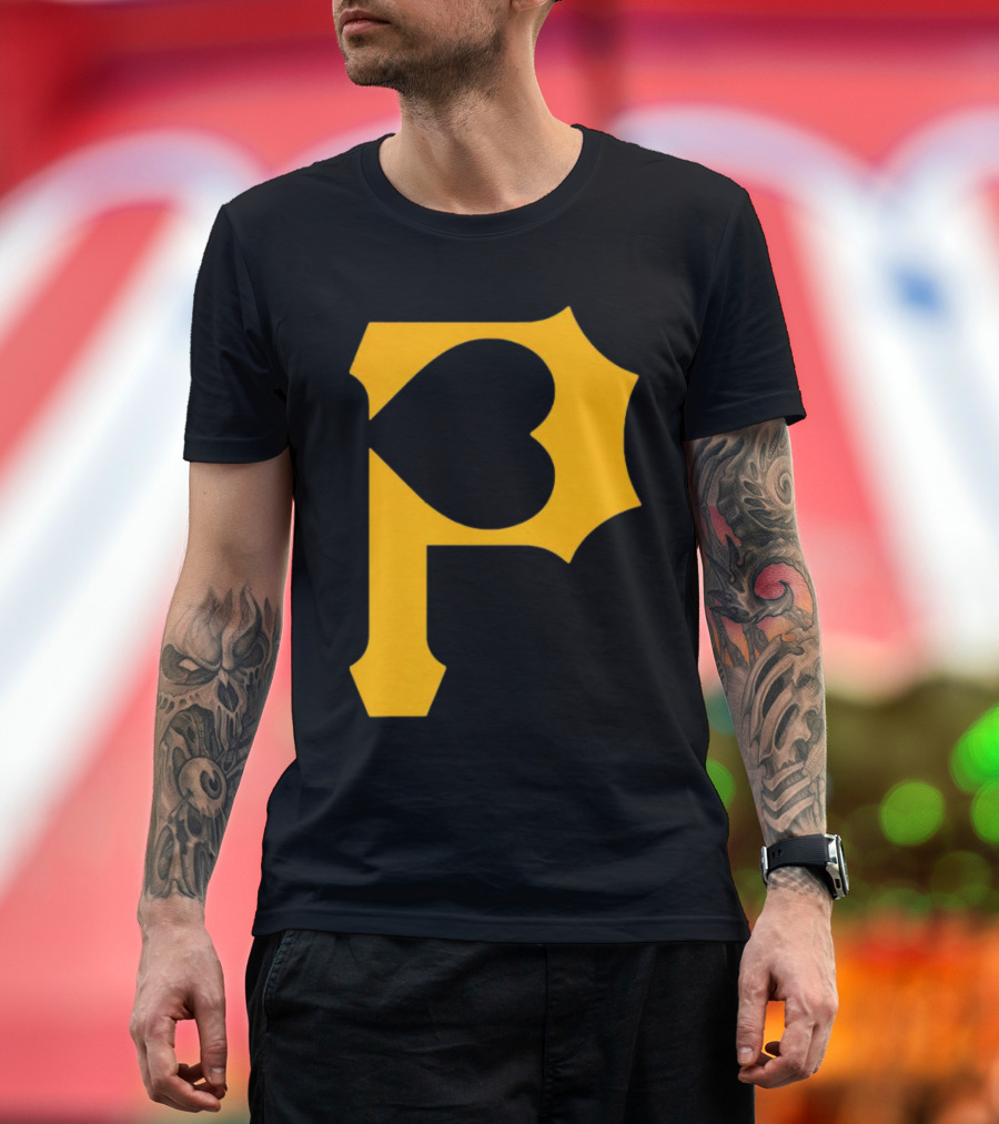 Heart of Pittsburgh Pirates 'P' T-Shirt
