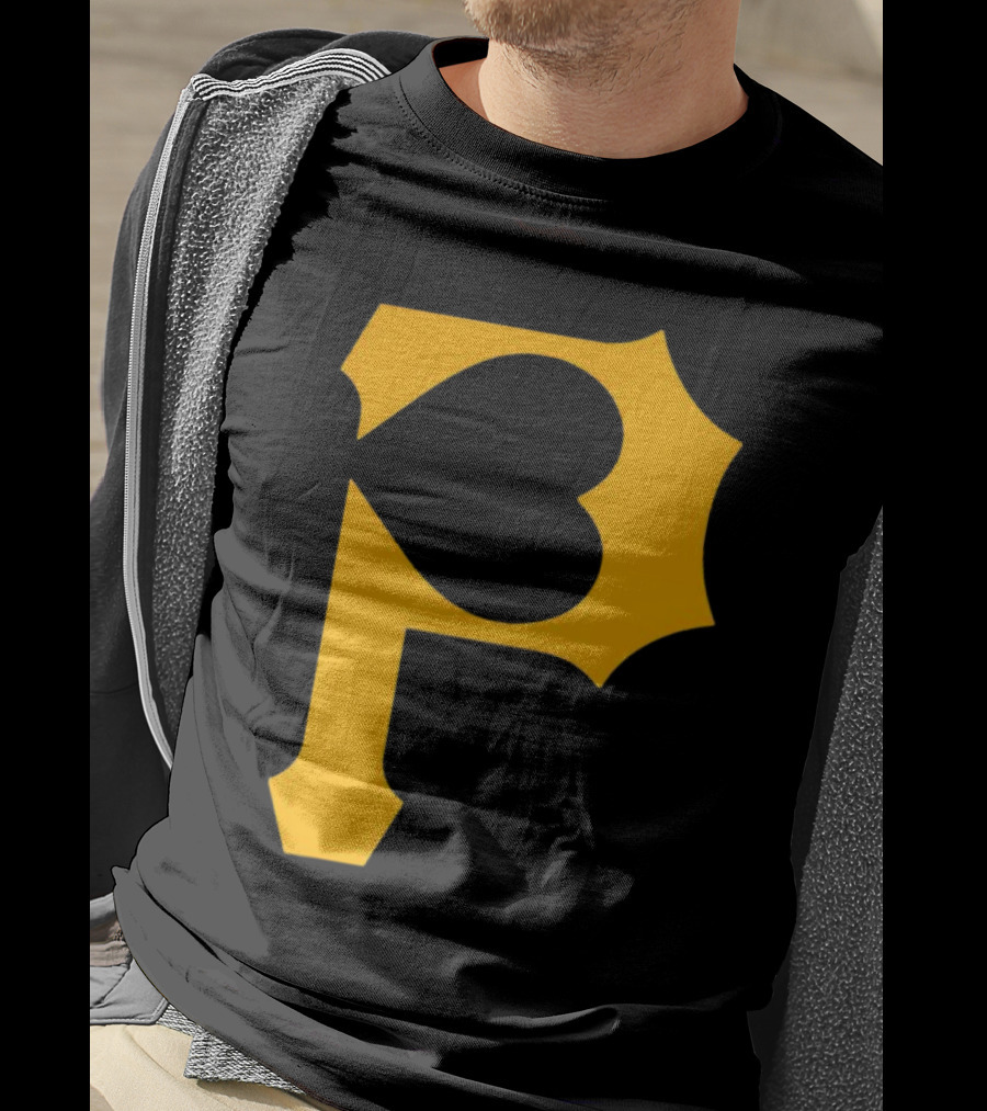 Heart Of Pittsburgh Pirates 'P' T-Shirt