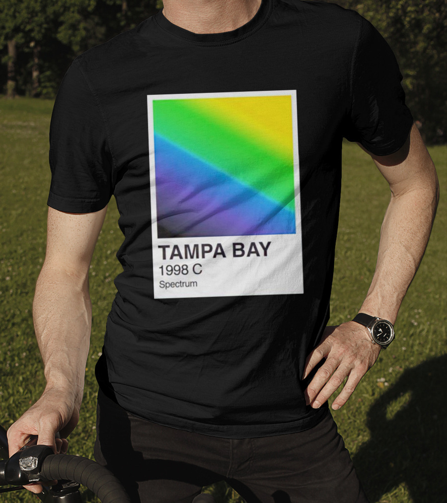 Tampa Bay 1998 C Spectrum Rainbow Gradient T-Shirt