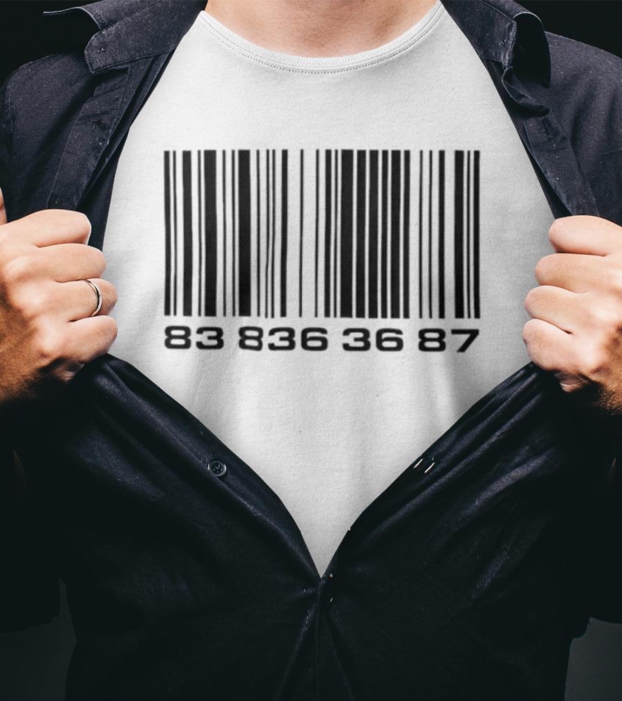 VTMNTS Barcode 838363687 T-Shirt