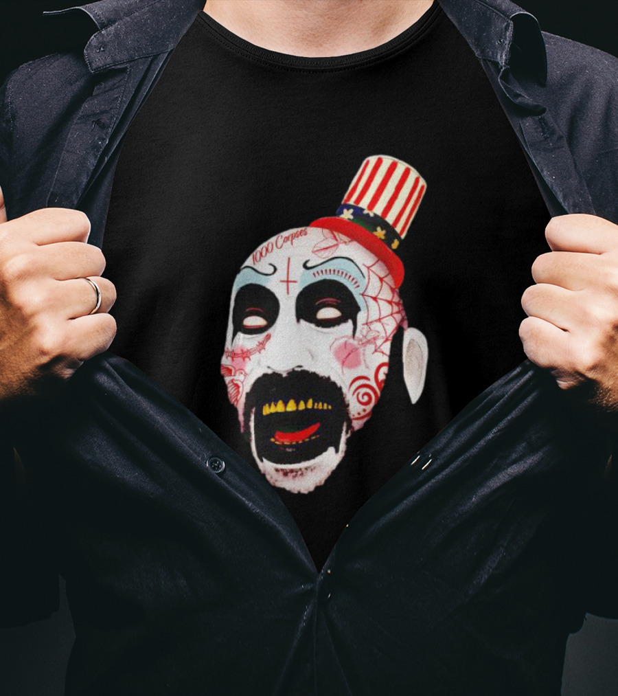 Captain Spaulding House Of 1000 Corpses Tattoo Image T-Shirt