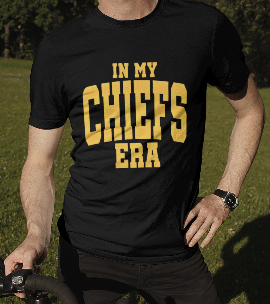 In My Chiefs Era Kansas City Football Fandom T-Shirt