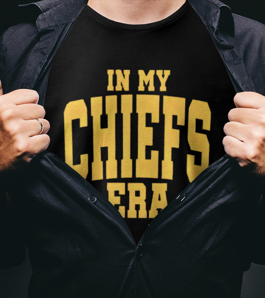 In My Chiefs Era Kansas City Football Fandom T-Shirt