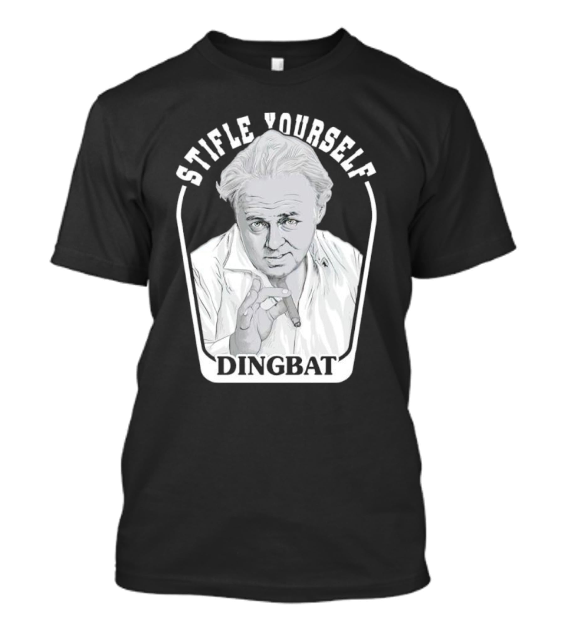 Stifle Yourself Dingbat Men's Iconic Character T-Shirt