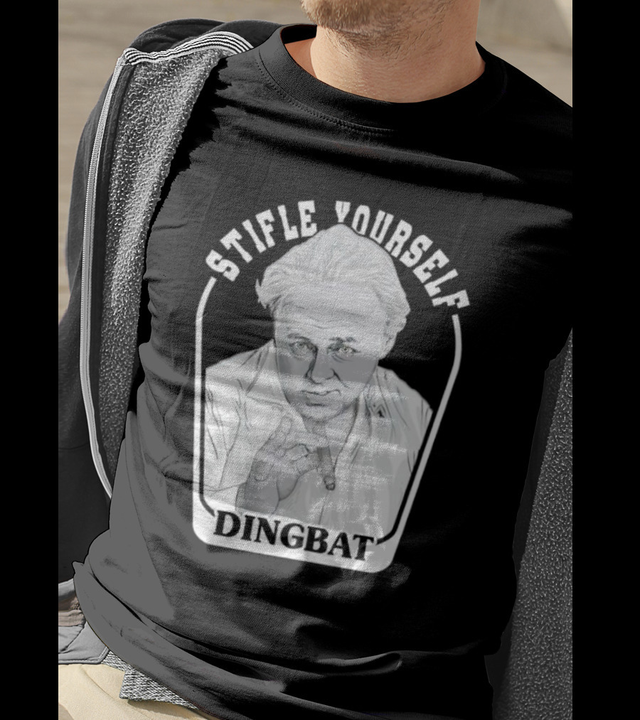 Stifle Yourself Dingbat Men's Iconic Character T-Shirt