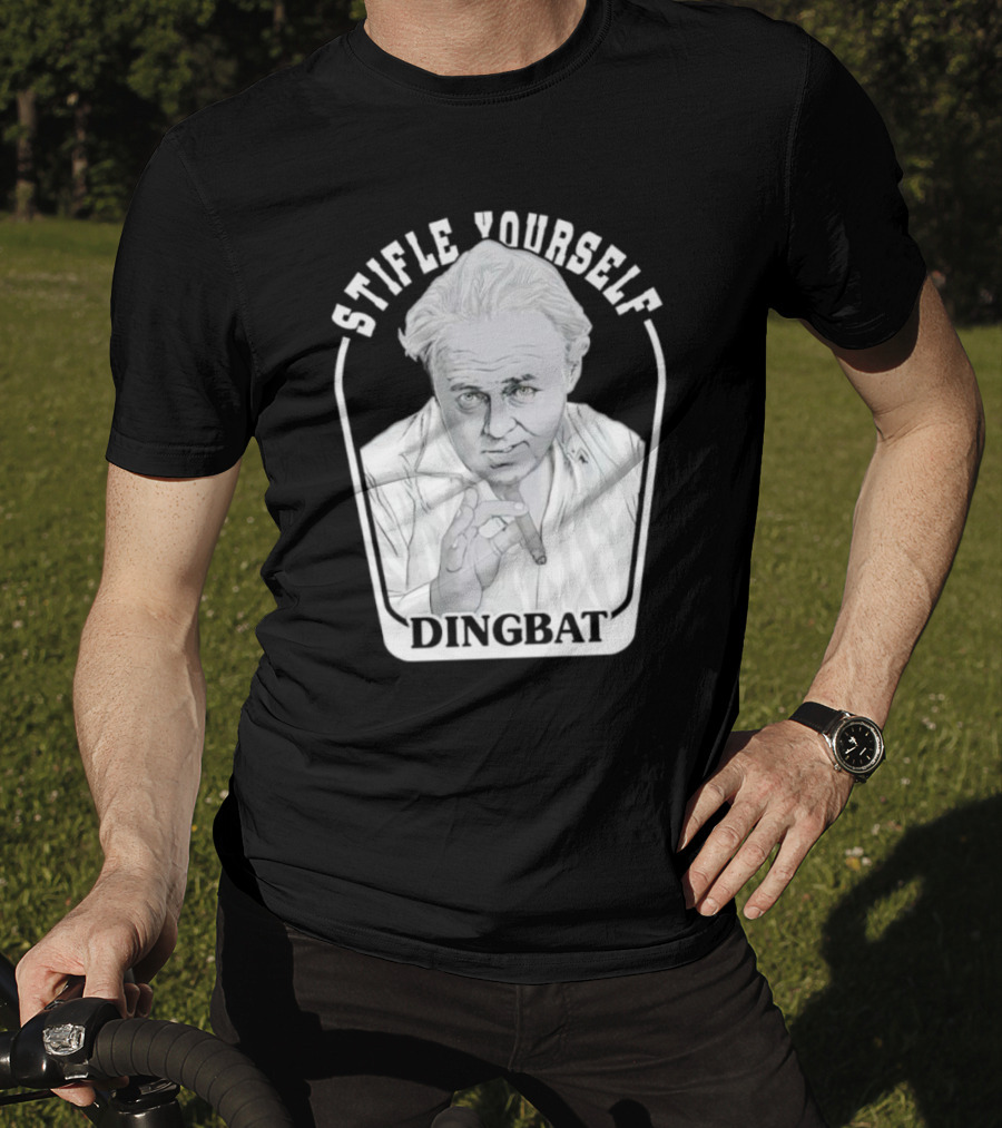 Stifle Yourself Dingbat Men's Iconic Character T-Shirt