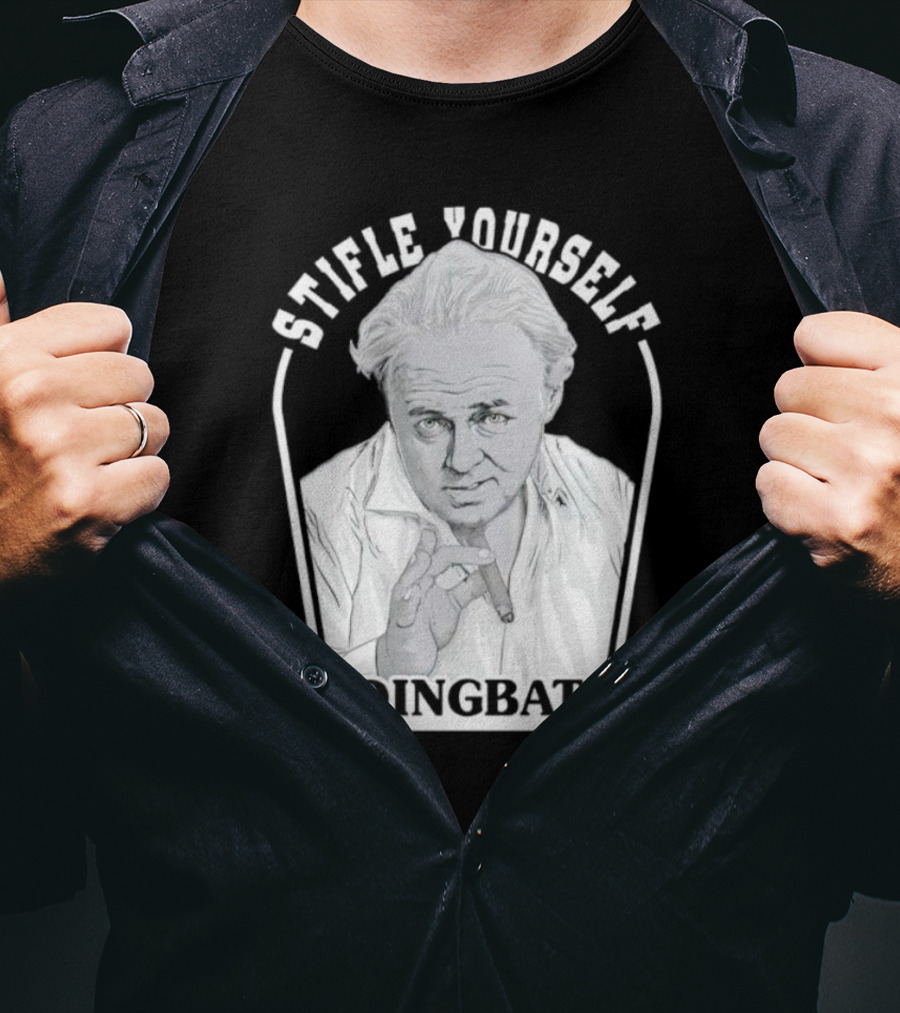 Stifle Yourself Dingbat Men's Iconic Character T-Shirt