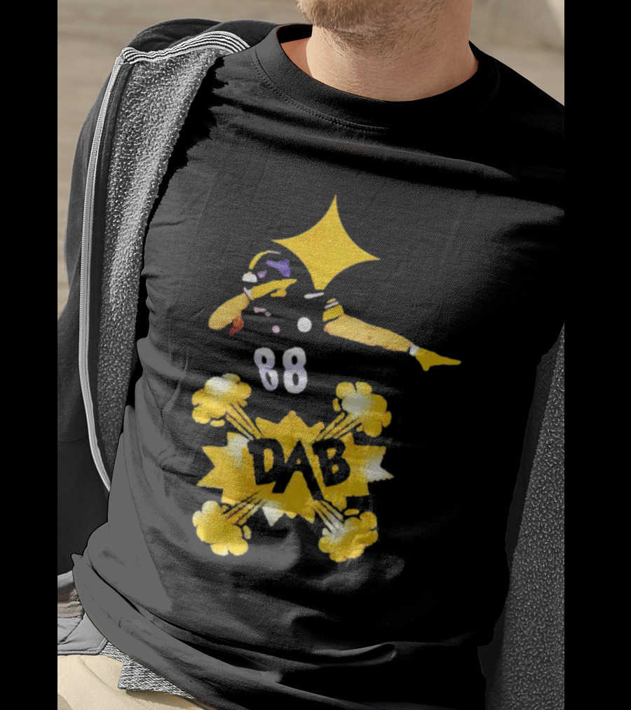 Steelers 88 Dabbing Dab T-Shirt