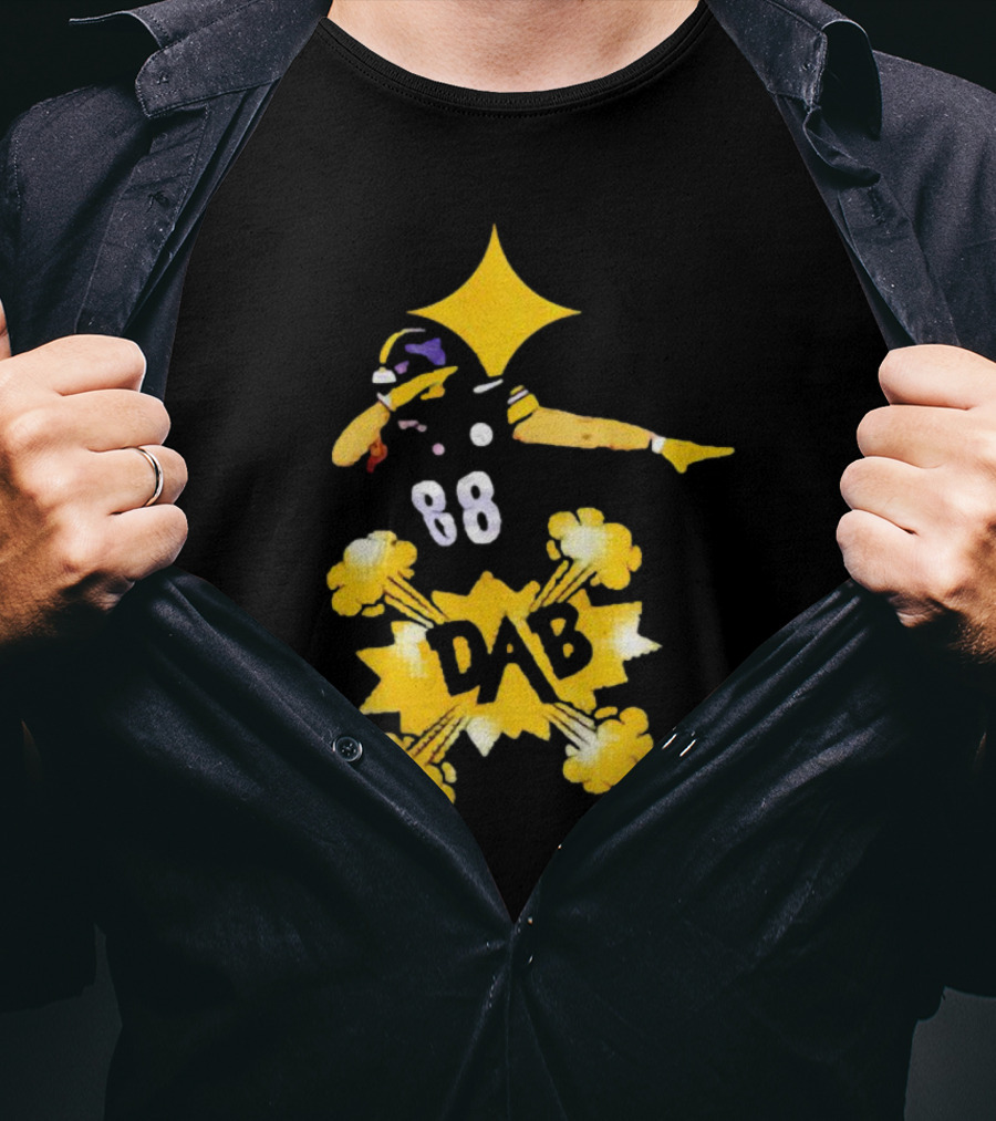 Steelers 88 Dabbing Dab T-Shirt