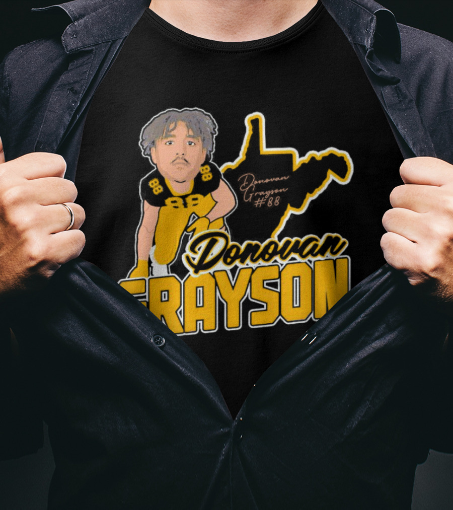 Donovan Grayson Caricature #88 Signature T-Shirt