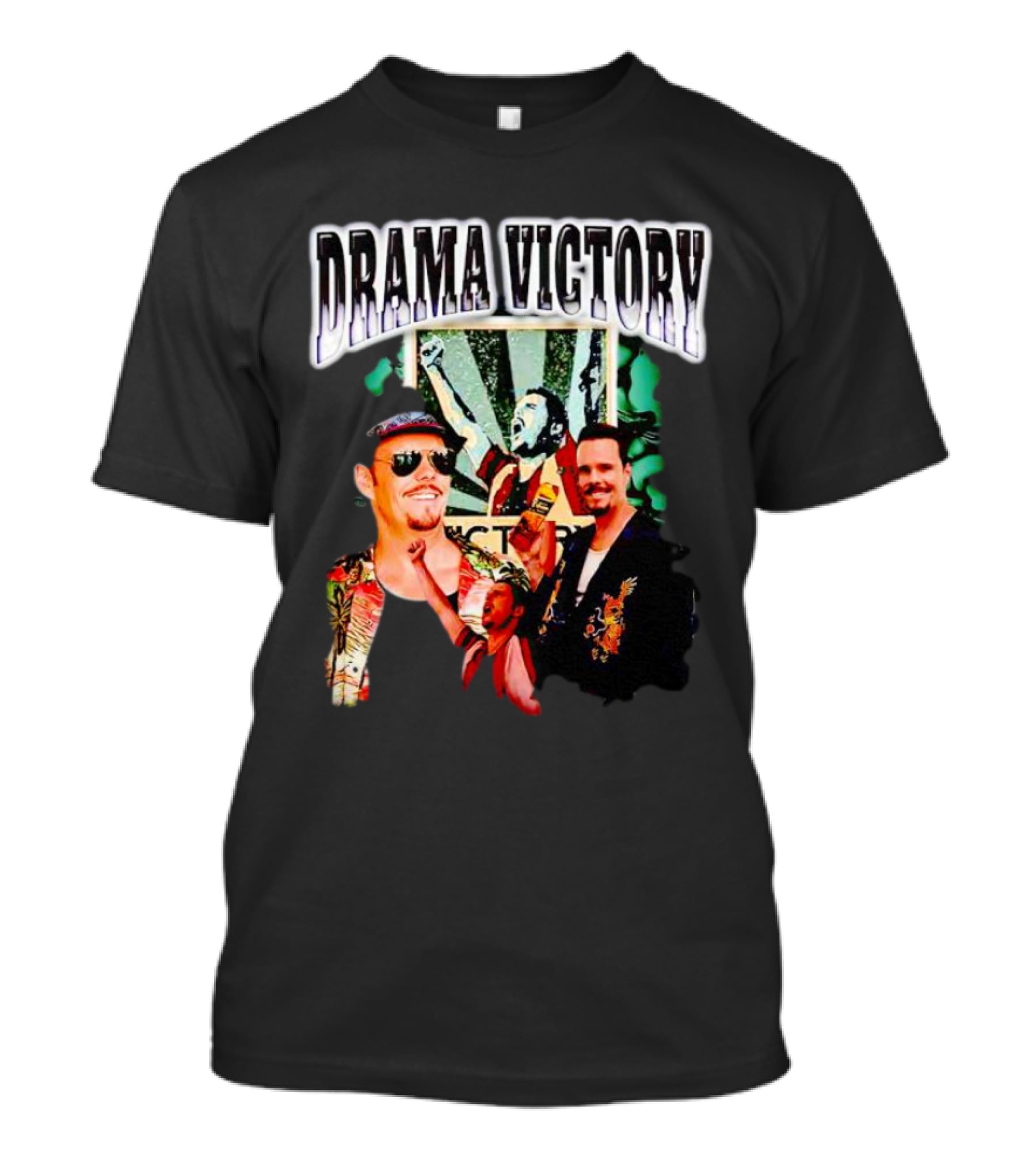 Drama Victory Almost Friday Collage T-Shirt
