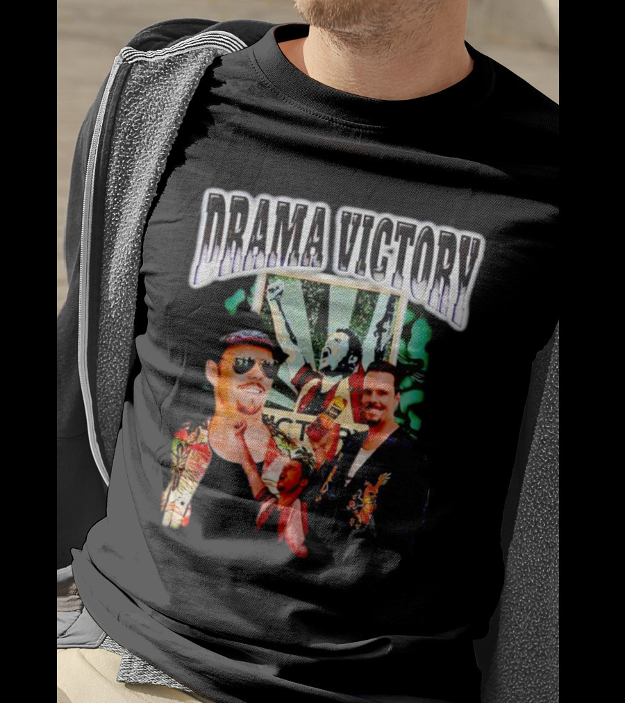 Drama Victory Almost Friday Collage T-Shirt