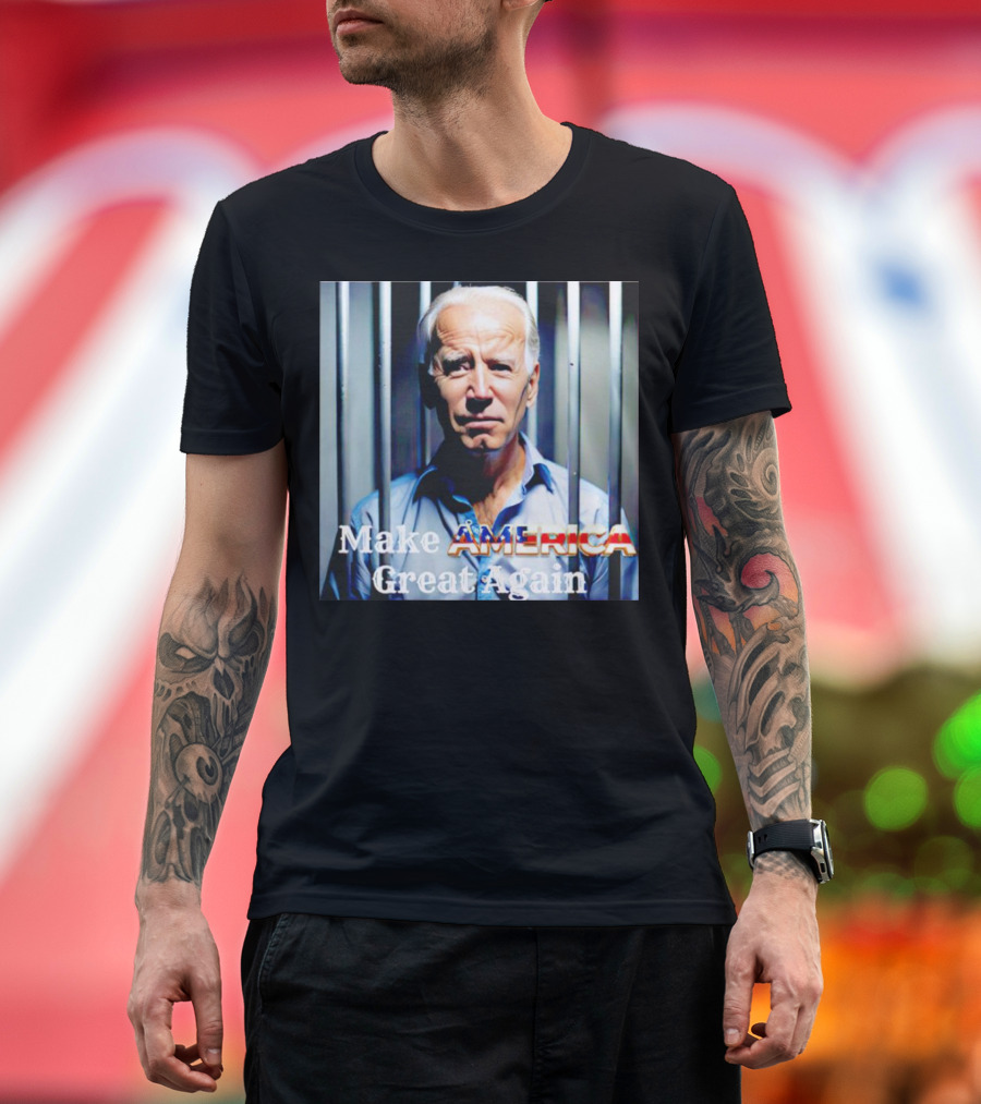 Make America Great Again Joe Biden Prison America T-Shirt